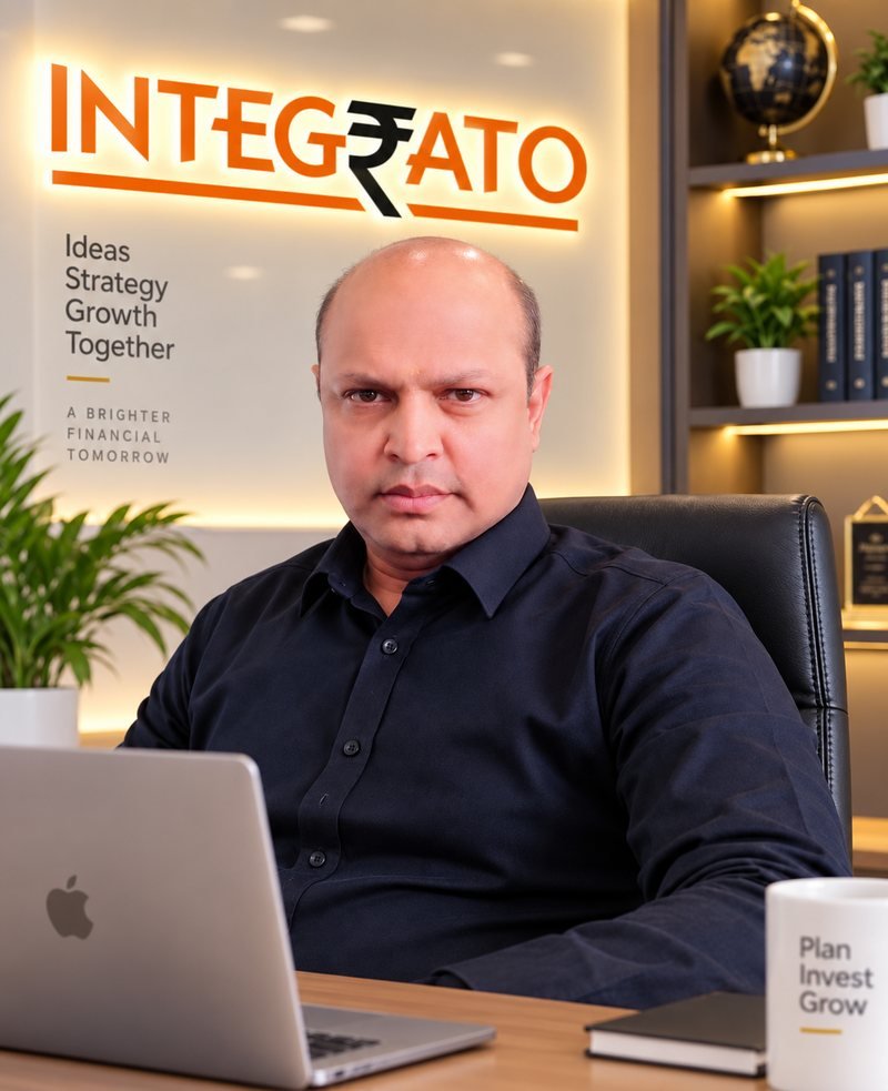 Mr. Sanjeev Kumar Sharma at the Integrato office, Greater Noida West